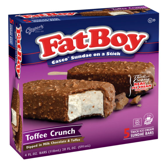fatboy ice cream sundae bars