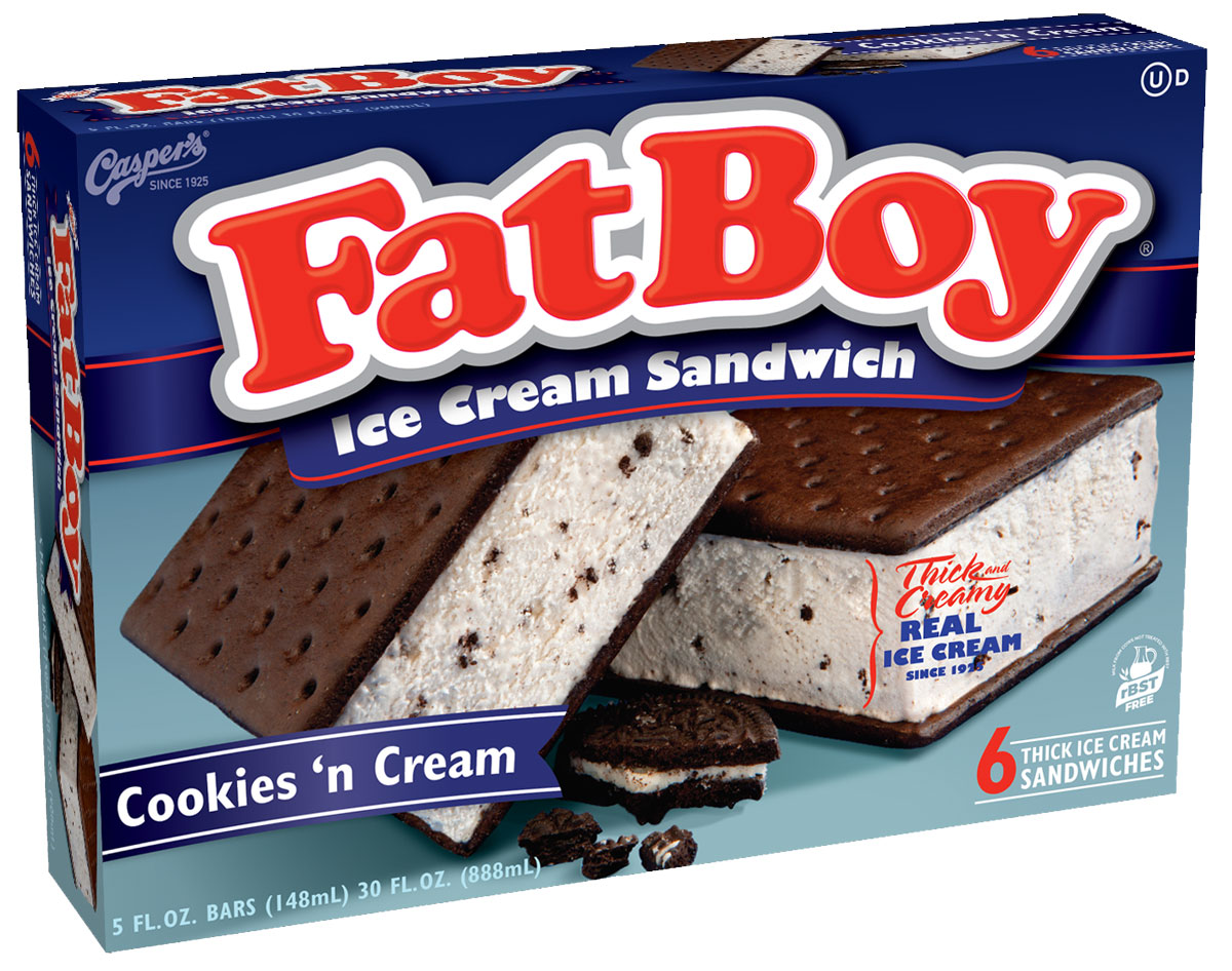 FatBoy Ice Cream Ice Cream Sandwiches