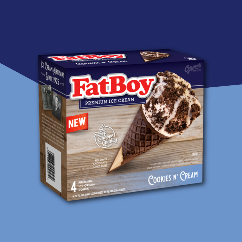 FatBoy Ice Cream FatBoy Ice Cream Cone Special Flavor Profile