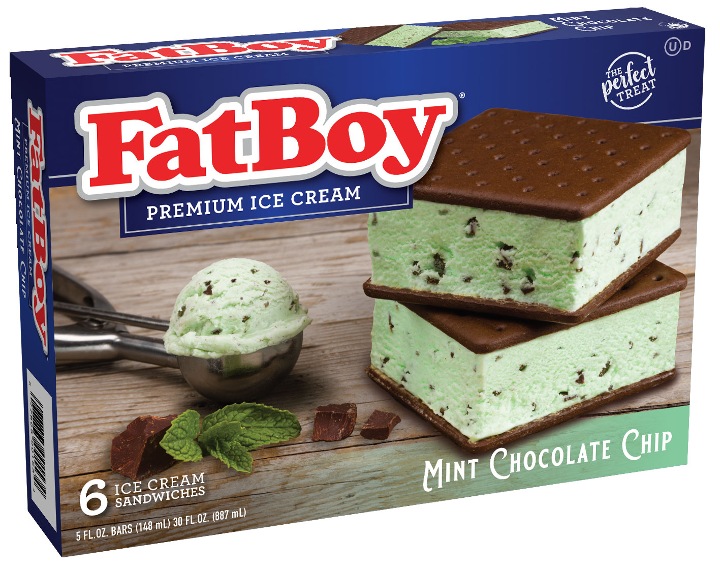 FatBoy Mint Ice Cream Sandwich