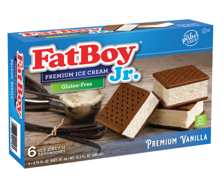 FatBoy Ice Cream FatBoy® GlutenFree Ice Cream Sandwich