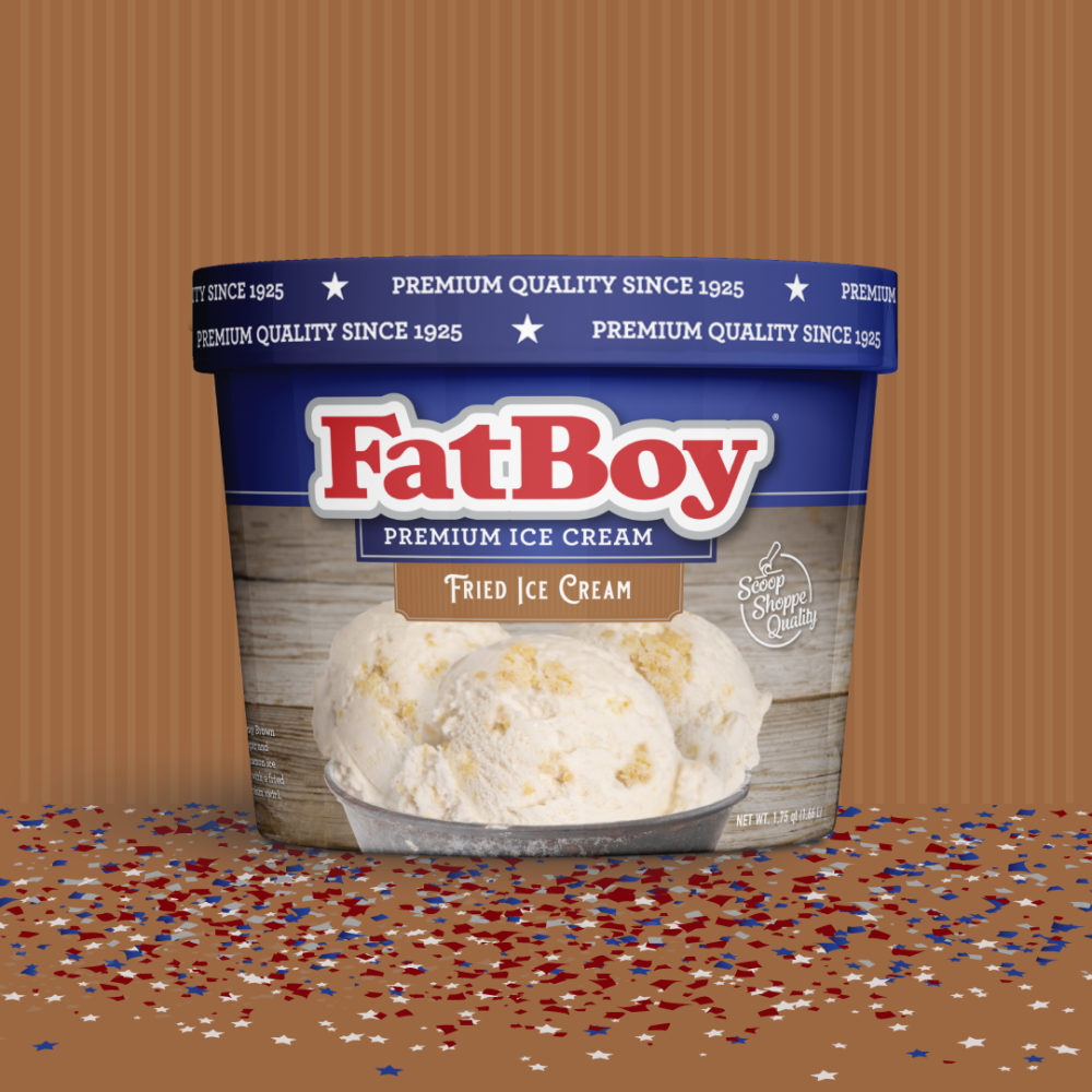 FatBoy Ice Cream Fried Ice Cream FatBoy Tubs