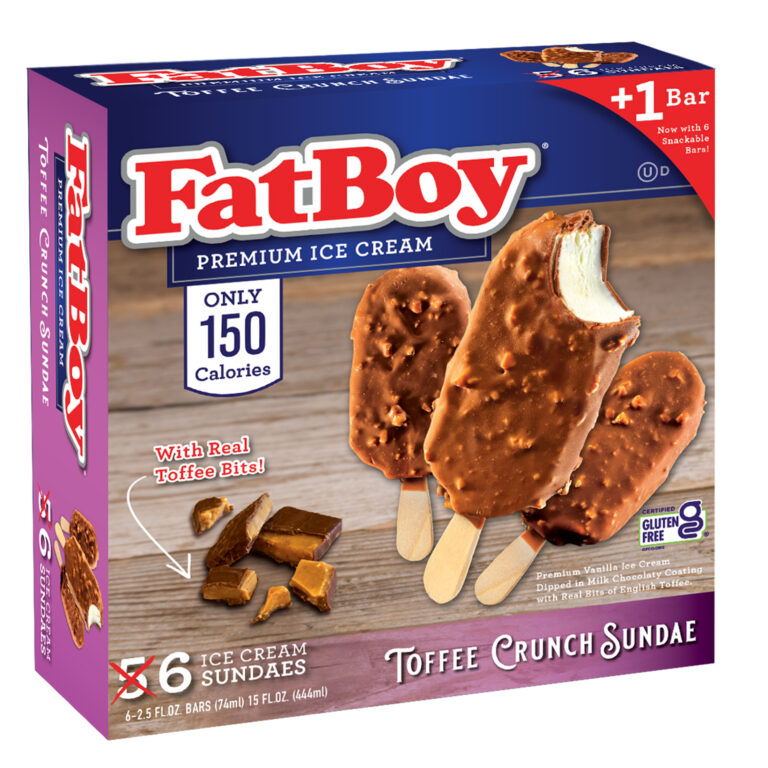 FatBoy Ice Cream FatBoy® Toffee Ice Cream Sundae