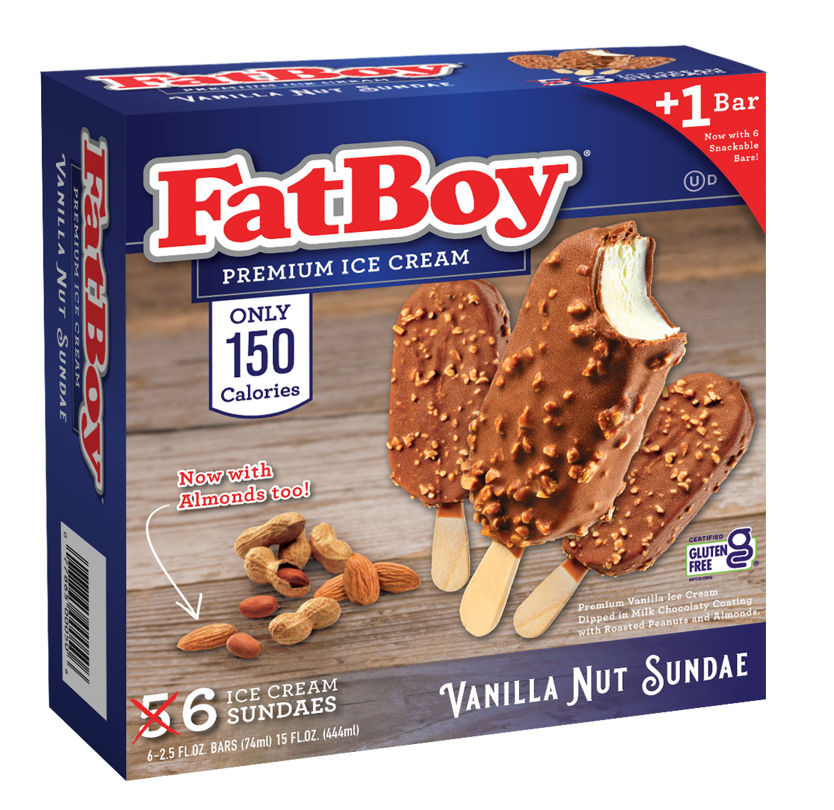 fatboy ice cream sundae bars
