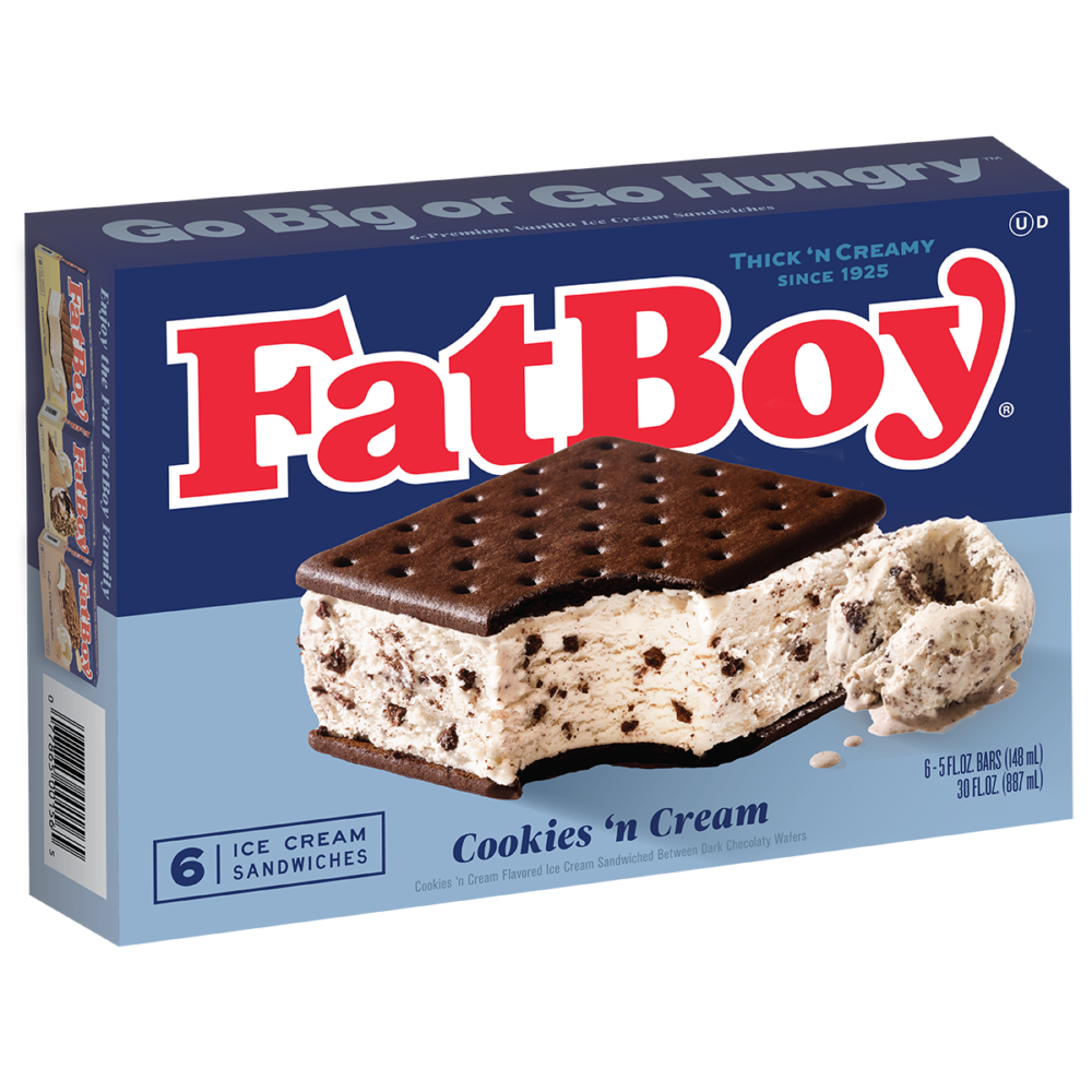 FatBoy Ice Cream Ice Cream Sandwiches